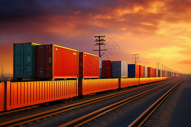 鐵路集裝箱貨物運輸 高效可靠的現(xiàn)代物流解決方案